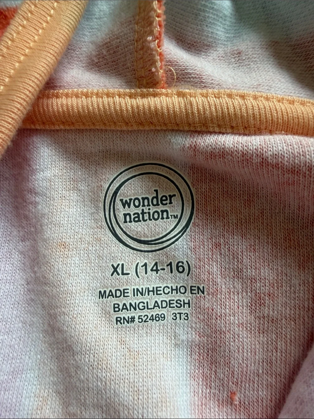 wonder nation Hooded Short-Sleeve Zip Cover-Up - Coral, Mint, Peach, Pink